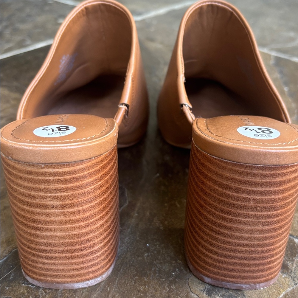 Marc Fisher Leather Fanna Mule - Picture 6 of 12
